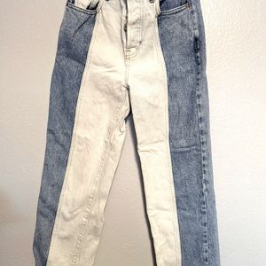 PacSun EconTwo-Tone Boyfriend Jeans